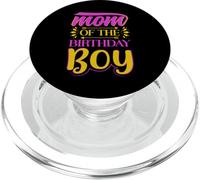 Mom of The Birthday Boy PopSockets PopGrip para MagSafe