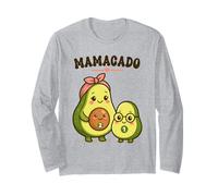 Mom of Two Mamacado Avocado Pregnancy Reveal for Second Baby Manga Larga