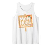 Mom Quote Love Family Humor Mom Hugs No Charge Camiseta sin Mangas
