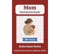 Mom’s Word Search Puzzle Book: Motherhood - Themed Word Searches with Easy to Read Print about Motherhood, Mom, New Mother Vocabulary and More| 6x9 ... Mothers day, Holidays and Free times