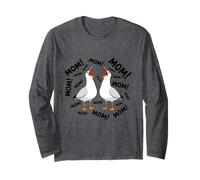 Mom Seagull Funny Mama Seagulls Mother's Day Humor Manga Larga