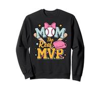 Mom, The Real Most Valuable Person, Funny Baseball Sudadera