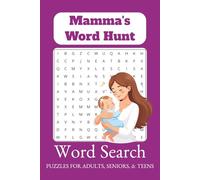 Mom Word Search Puzzle Book: Word Searches with Easy to Read Print about Mom Life, Nostalgic Mom Memories, Mom Hobbies, and More | 6x9 inches, 110 ... Gift for Vacations, Holidays, and Free Times
