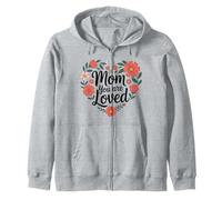 Mom You Are Loved - Bonito diseño de mamá Sudadera con Capucha