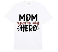 Mom You'Re My Hero Cute Best Mama Día de la Madre Comfort Colors Adult Heavyweight T-Shirt