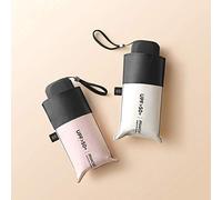 Momangel Mucai 5 Plegable Sol UV Protección contra La Lluvia Mini Paraguas Mujer Impermeable A Prueba De Viento Verde