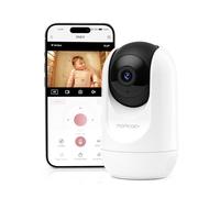momcozy BM04 - Cámara de vigilabebés - Se puede utilizar individualmente mediante aplicación y como cámara adicional, cámara wifi con 1080p, audio, soporte de pared, compatible con pantalla BM04