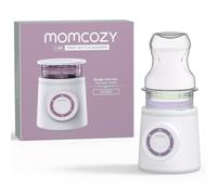 Momcozy Calentador de biberones portátil para bebé, 2 minutos, calentamiento rápido con 6 niveles de temperatura, recargable por USB y a prueba de fugas, para Philips Avent/MAM/Comotomo