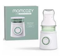 Momcozy Calentador de biberones portátil para viajes, calentador de biberones de viaje doble a prueba de fugas con calentamiento rápido, material de seguridad, calentador de biberones para Dr. Brown,