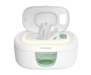 Momcozy Calentador de Toallitas para Bebé, Gran Capacidad con Luz Nocturna