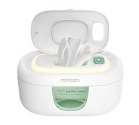 Momcozy Calentador de toallitas para bebé, innovador diseño de resorte, dispensador de toallitas de gran capacidad, calentamiento rápido y uniforme, 4 modos de control de calefacción de temperatura,
