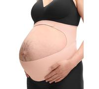 momcozy Faja Embarazada, Faja Embarazadas Sujeción CozySupport Ergonomía, Cinturón de Maternidad Invisible para la Espalda, Abdomen y Cintura
