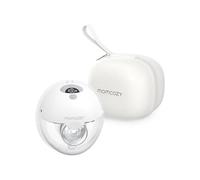 Momcozy M5 Extractor de Leche Manos Libres, Doble Extractor Portátil para Boca del Bebé, Doble Brida a Prueba de Agua con 3 Modos y 9 Niveles, Extractor de Leche Eléctrico Portátil, 24mm