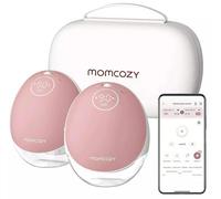 Momcozy M9 Sacaleches Doble Portátil Granate