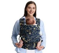 Momcozy Mochila Portabebés Ergonómica, Cómoda y Ligera | para Bebés 3-24 Meses, Fácil de Poner, Soporte Lumbar Mejorado, Manos Libres