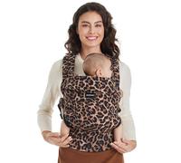 Momcozy Mochila Portabebés Ergonómica, Cómoda y Ligera | para Bebés 3-24 Meses, Fácil de Poner, Soporte Lumbar Mejorado, Manos Libres