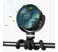 Momcozy PF001 Ventilador Portátil Viaje USB Negro