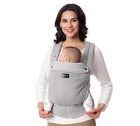 Momcozy Portabebés de Malla Transpirable, Ergonómico y Ligero, para Bebés de 3-24 Meses con Soporte Lumbar Mejorado, Comodidad Todo el Día para Crianza con Manos Libres