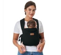 Momcozy Portabebés para Recién Nacidos desde el Nacimiento, con Soporte para Cuello, Ergonómico, Ligero y Seguro, 3-11 kg, CB002 Mochila portabebé