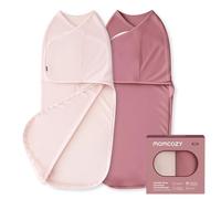 momcozy Saco para bebé de 0 a 3 Meses, Cierre silencioso, para Padres recién Nacidos, Reduce el Reflejo de Miedo, indispensable para recién Nacidos de 0 a 3 Meses, Paquete de 2, geometría y Estrellas