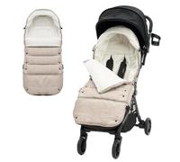 Momcozy Saco universal | Se fija fácilmente a la mayoría de cochecitos | Ultra afelpado, resistente a la intemperie | Bolsa de banderines cálida de lujo | Funda extensible para invierno | Hebilla