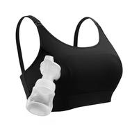 momcozy Sujetador Lactancia Ajustable, Sujetador de Extracción Manos Libres, Brasier de Maternidad sin Aros 2 en 1 para Extracción & Lactancia