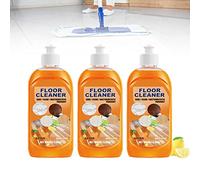 Momeng Floor Cleaner Orange, 2023 New Orange Floor Cleaner, Wood Floor Cleaner for Mopping, Powerful Decontamination Floor Cleaner, All-Purpose Floor Cleaner for Bathroom Kitchen Floor (3PCS)