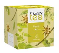 Moment Tea- Infusión Digest estuche de 15 pirámides de 1.25g