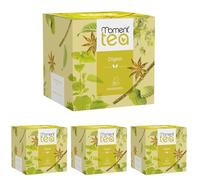 Moment Tea- Infusión Digest estuche de 15 pirámides de 1.25g (Paquete de 4)