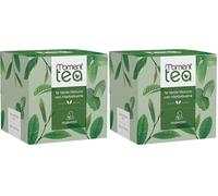 Moment Tea- Té Verde Moruno Con Hierbabuena estuche de 15 pirámides de 2g (Paquete de 2)