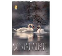 Moment Zauber (Wandkalender 2026 DIN A2 hoch), CALVENDO Monatskalender: Balsam für die Seele ... nimm dir Zeit und genieße den Moment ...