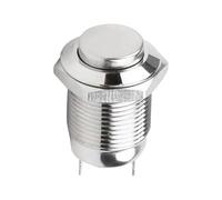 Momentary Push Button - Self Resetting Button Waterproof IP66 Switch, 3 A 3-220 Contacts | Marine Push Buttons for DIY, Car, Truck, SUV, RV, Boat, Home, Workshop Garage