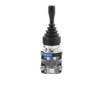 Momentary Switch Interruptor de palanca monopalanca momentáneo/autoblocante de 30 mm, 2/4 direcciones, transparente, negro, HKA1-41Z02/41Z04/41Y02/41Y04, interruptor cruzado(HKA1-41Y02)