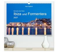 Momente einer Reise - Ibiza und Formentera (hochwertiger Premium Wandkalender 2027 DIN A2 quer), Kunstdruck in Hochglanz: Zwei bezaubernde Baleareninseln im Mittelmeer
