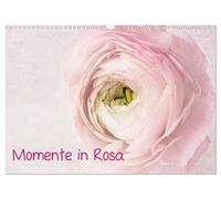 Momente in Rosa (Wandkalender 2026 DIN A3 quer), CALVENDO Monatskalender: Alles in Rosa, Florales, Stillleben, Meditation...Wellness für die Seele