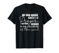 Momentos de Oración, Fe y Reflexión en Silencio Camiseta