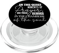 Momentos de Oración, Fe y Reflexión en Silencio PopSockets PopGrip para MagSafe