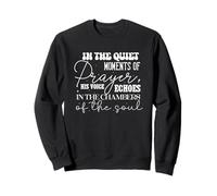 Momentos de Oración, Fe y Reflexión en Silencio Sudadera