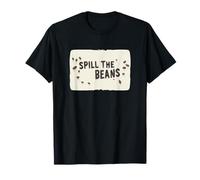 Momentos divertidos comienzan con este atuendo de Spill the Beans Camiseta