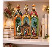 Moments In Time Tres Reyes Plegables de Resina