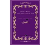 Moments & Milestones Monthly Planner & Gratitude Journal, Organize Your Month, Celebrate Your Moments with a Black Cat