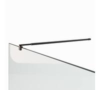 Moments of Glass Barra estabilizadora/barandilla para Parede de Ducha e de Walk in de 6mm - 10mm ajustable de 73 a 121 cm - 20BM