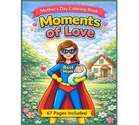 Moments of Love: Mother’s Day Coloring Book for Kids | 67 Cute Mom and Baby Coloring Pages | Preschool & Kindergarten Activity Book: Fun and Easy ... Mom | Perfect Gift from Kids | Ages 3-7