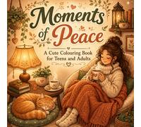 Moments of Peace: A Cute Colouring Book for Teens and Adults