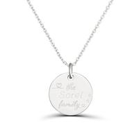 Moments Precious Collar personalizado diseño "the family", plata