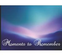 Moments to Remember: Autograph Book & Memory Scrapbook with Abstract Cover | 200 Blank Pages for Signatures, Stories, Photos & Keepsakes from Concerts, Vacations, Events, School & More
