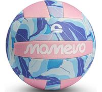 Momevo Beachbuddy de neopreno Waterpolo - Balón blando para niños tamaño 2 (Ø15cm) - Pequeño balón de fútbol para niños a partir de 1 año para exteriores (Sirena, Solo balón)