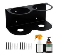 momgyaamz Soporte para Botellas de Spray, Estante para Botellas de Spray, Estante de Almacenamiento de Botellas de Spray, Soporte para Botes de Spray para Taller Garaje Tienda Hogar, 1 pieza