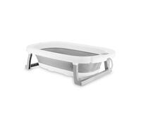 Momi Bañera NATA desde 0 meses, plegable, para bebés y niños de hasta 25 kg, con patas plegables, fijación a la alcachofa de ducha y tapón de drenaje