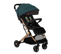 MoMi ESTELLE a partir de los 6 meses (hasta 15 kg), silla de paseo plegable con arnés de 5 puntos, cesta de la compra, barra telescópica, se mantiene de pie plegada